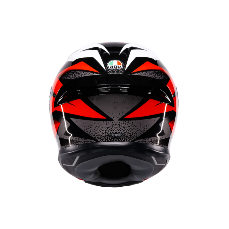 AGV K6 S Braven Sort/Rød/Hvid