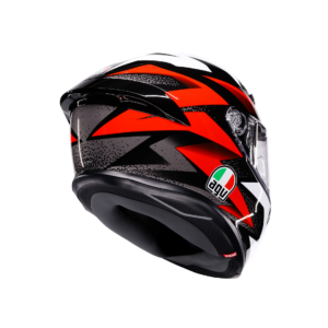 AGV K6 S Braven Sort/Rød/Hvid