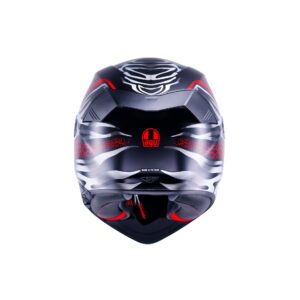 AGV K5 Viverna Mat Sort/Grå/Rød