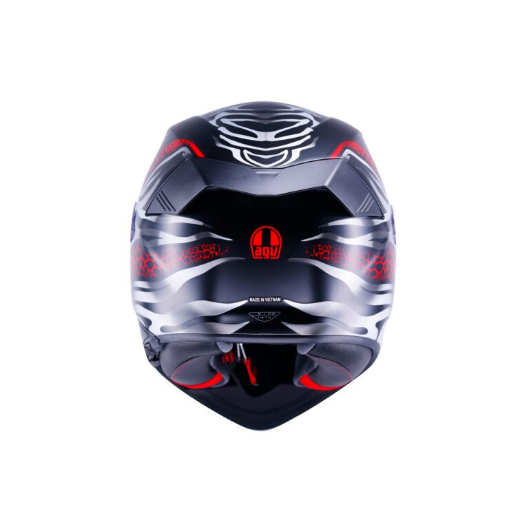 AGV K5 Viverna Mat Sort/Grå/Rød