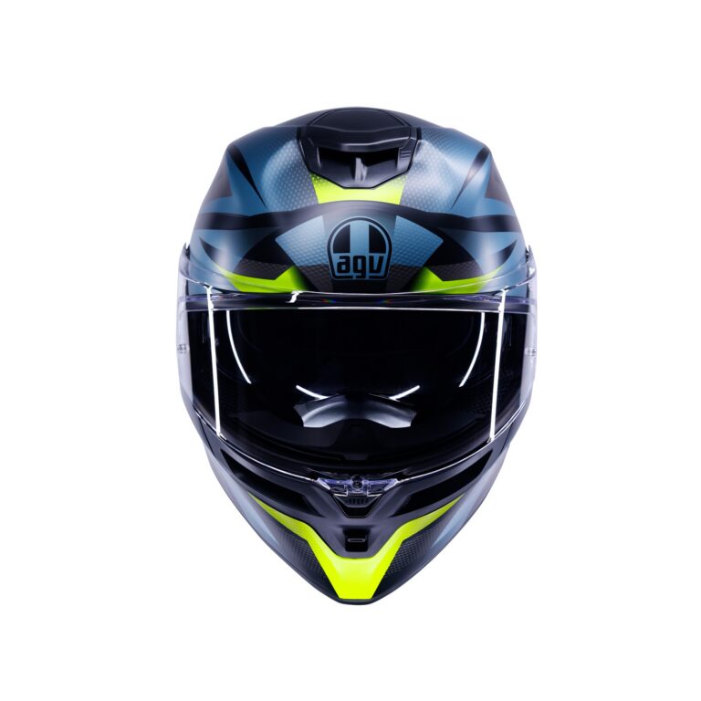 AGV K5 Munor Mat Sort/Gul Fluo