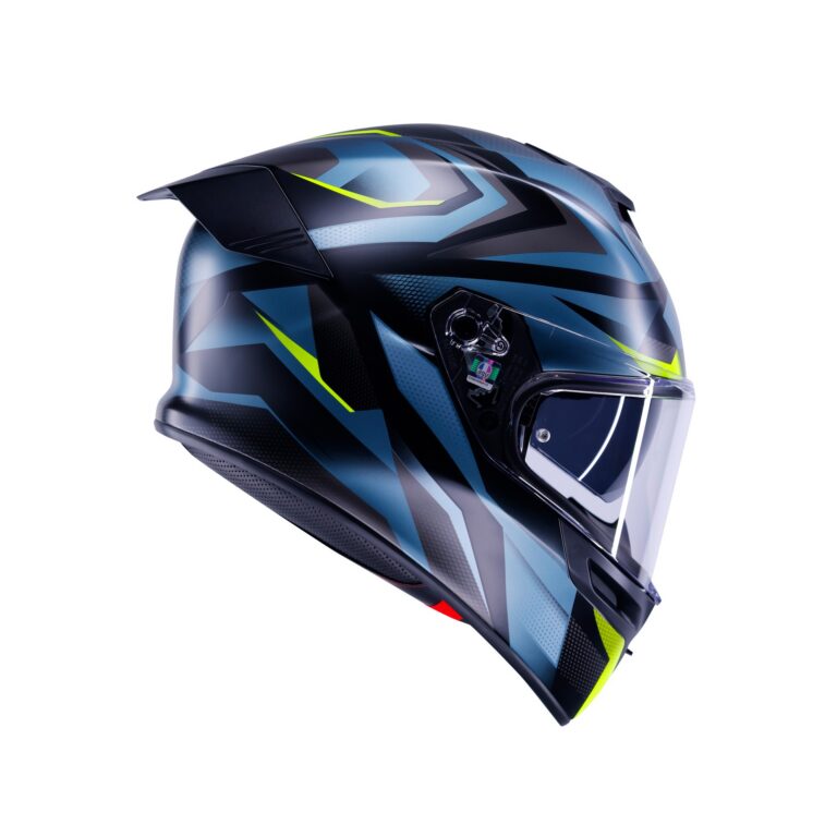 AGV K5 Munor Mat Sort/Gul Fluo