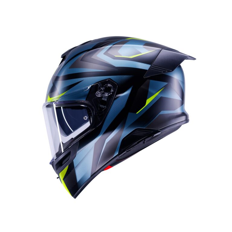 AGV K5 Munor Mat Sort/Gul Fluo