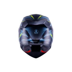 AGV K5 Munor Mat Sort/Gul Fluo