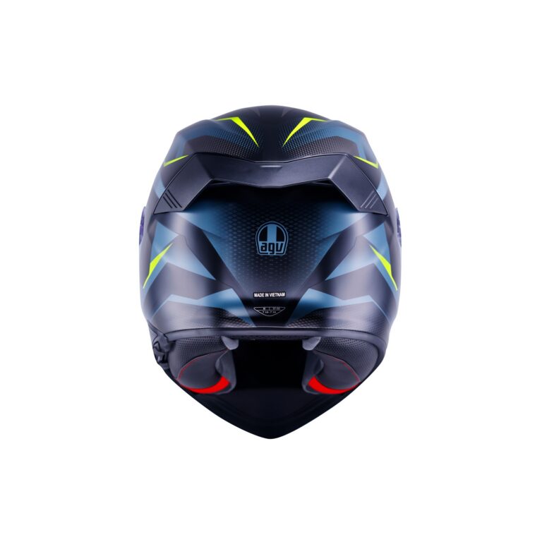 AGV K5 Munor Mat Sort/Gul Fluo