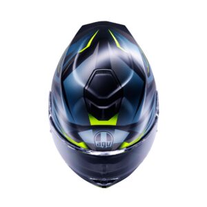 AGV K5 Munor Mat Sort/Gul Fluo