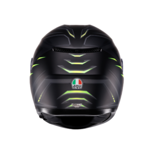 AGV K3 Syth Mat Sort/Gul Fluo