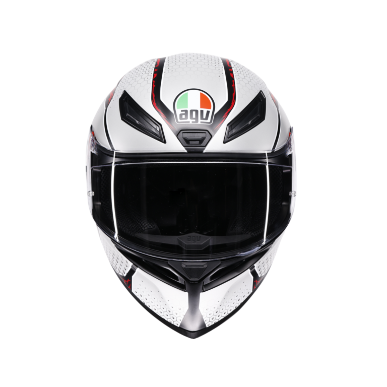 AGV K1 S Speedarmor Mat Sort/Grå/Rød