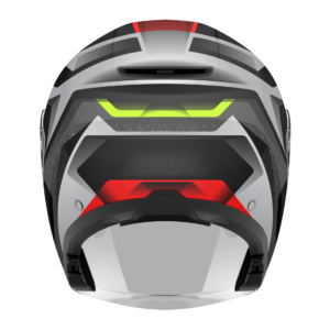 AGV Irides Zurigo Sort/Rød/Gul Fluo