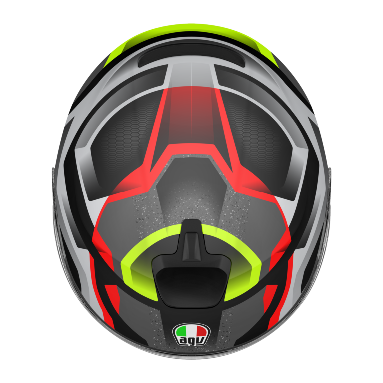 AGV Irides Zurigo Sort/Rød/Gul Fluo