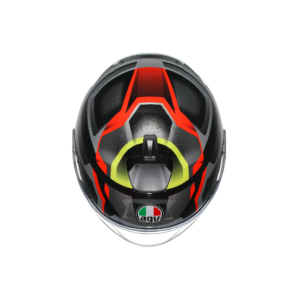 AGV Irides Zurigo Sort/Rød/Gul Fluo