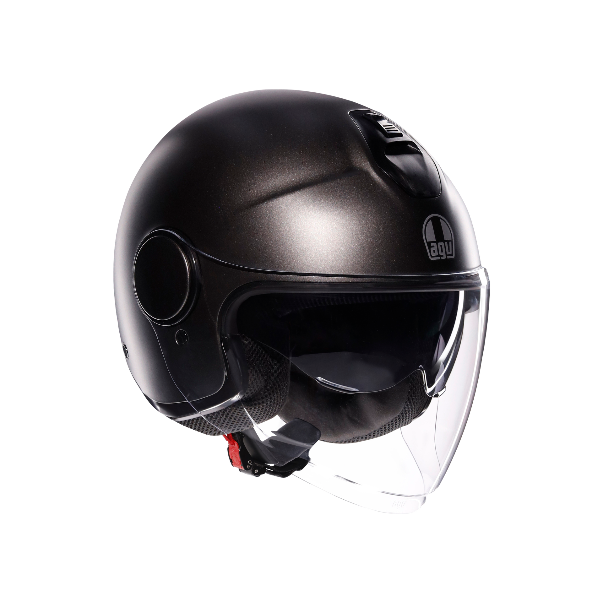 AGV Eteres Mono Mat Asfalto Grå