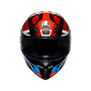 AGV K1 S Fastlap Sort/Rød/Blå