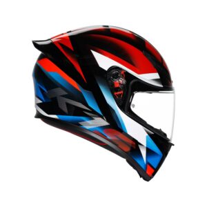 AGV K1 S Fastlap Sort/Rød/Blå