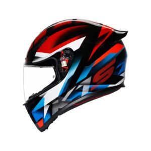 AGV K1 S Fastlap Sort/Rød/Blå