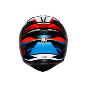 AGV K1 S Fastlap Sort/Rød/Blå