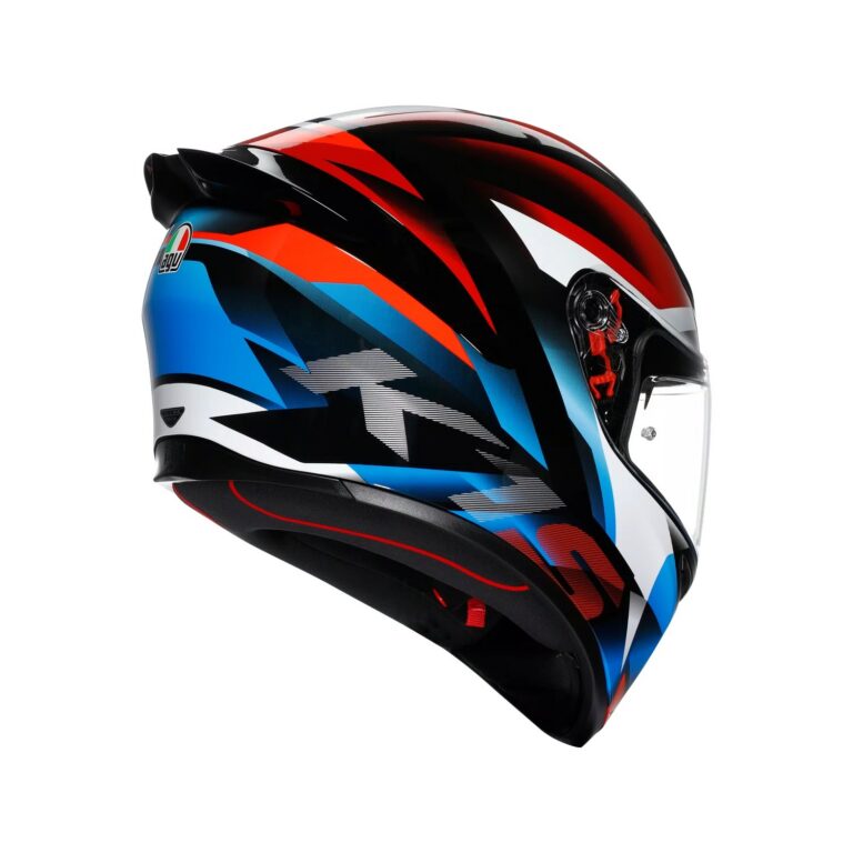 AGV K1 S Fastlap Sort/Rød/Blå