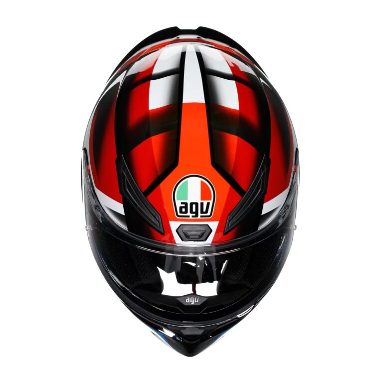 AGV K1 S Fastlap Sort/Rød/Blå