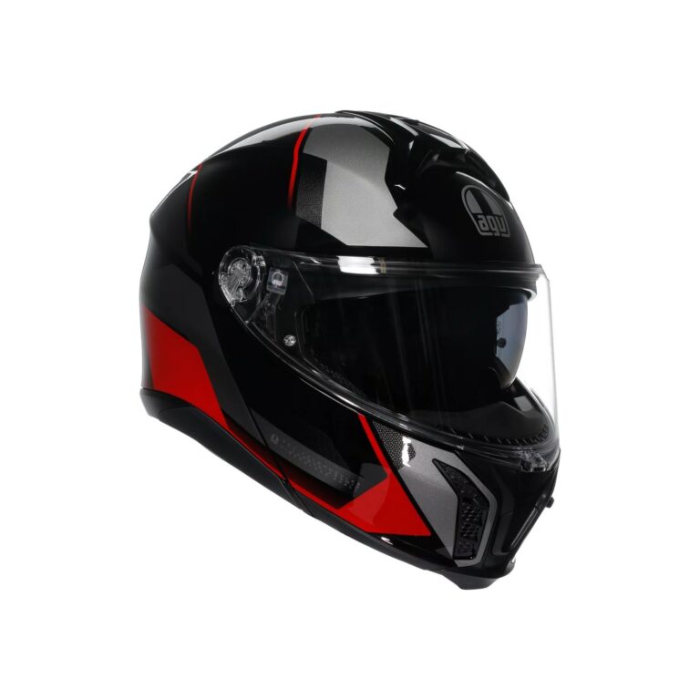 AGV Tourmodular Perception Sort/Rød