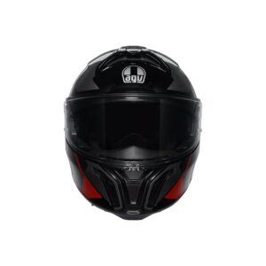 AGV Tourmodular Perception Sort/Rød