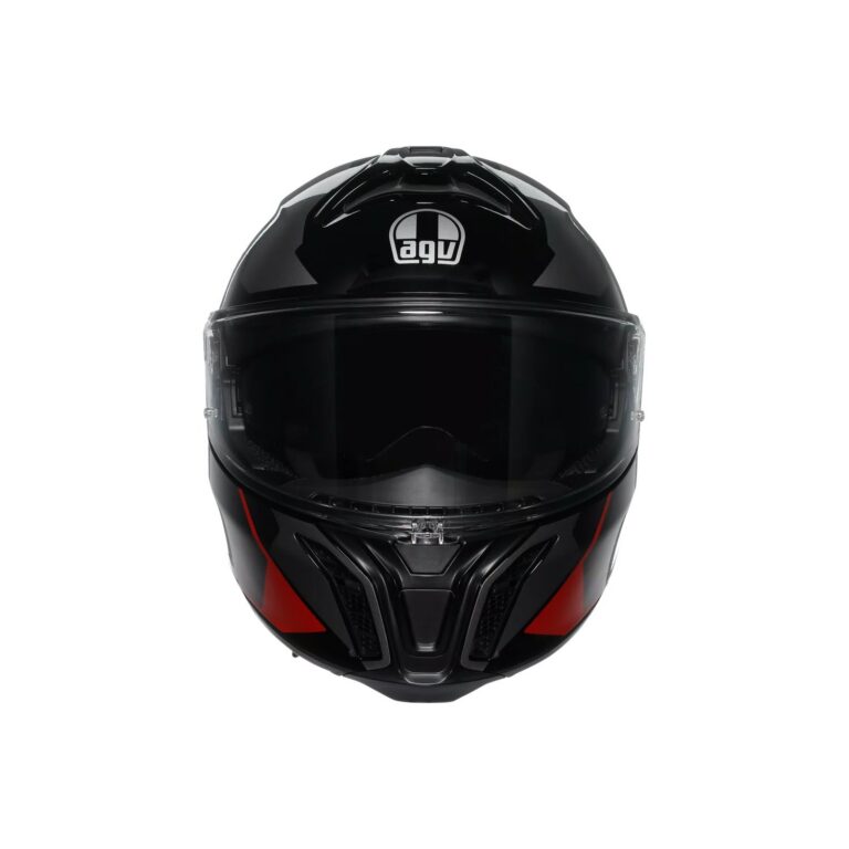 AGV Tourmodular Perception Sort/Rød