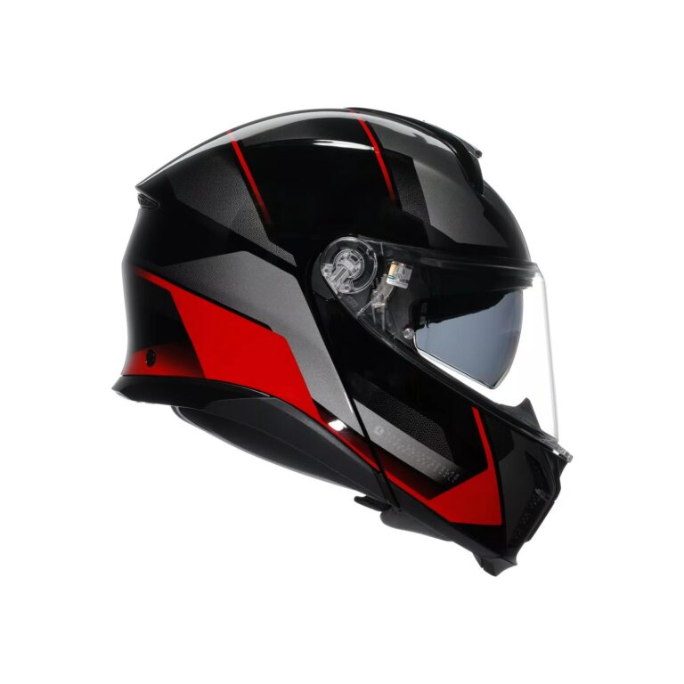 AGV Tourmodular Perception Sort/Rød