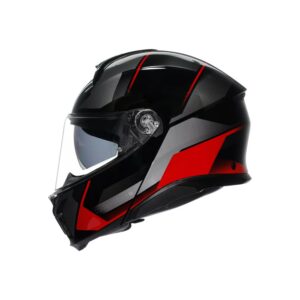 AGV Tourmodular Perception Sort/Rød