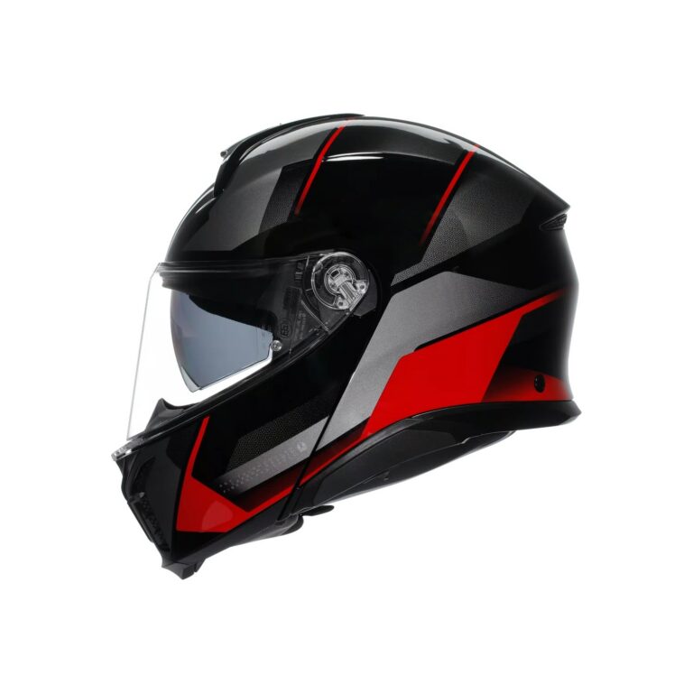 AGV Tourmodular Perception Sort/Rød