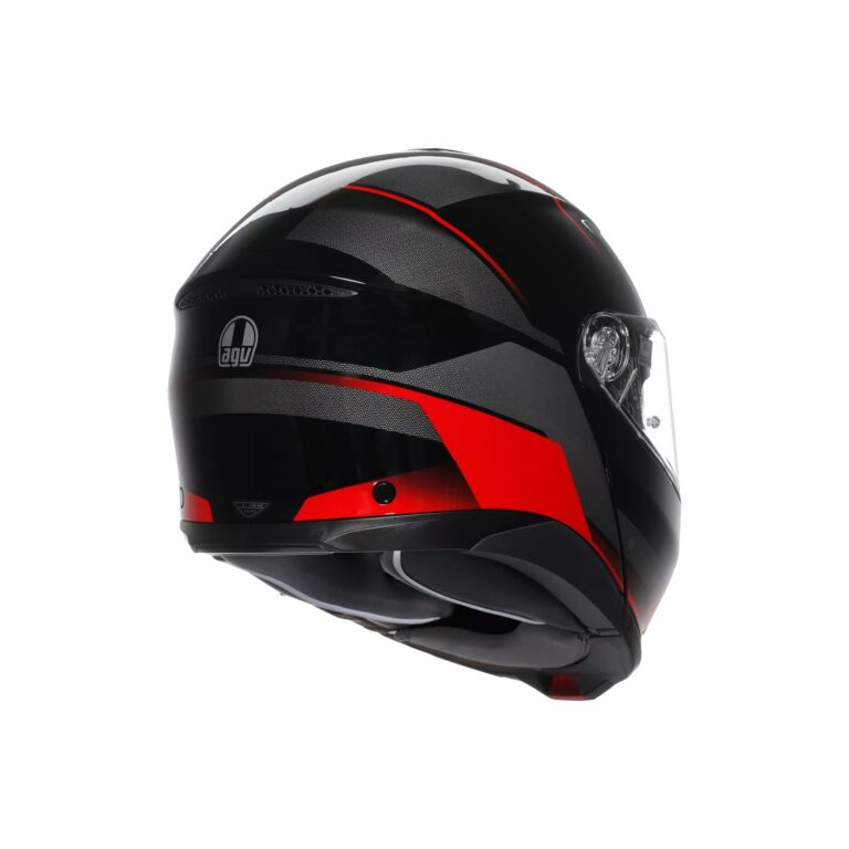 AGV Tourmodular Perception Sort/Rød