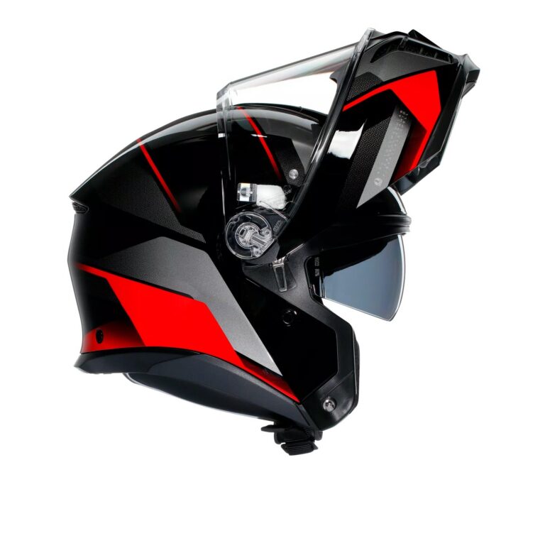 AGV Tourmodular Perception Sort/Rød