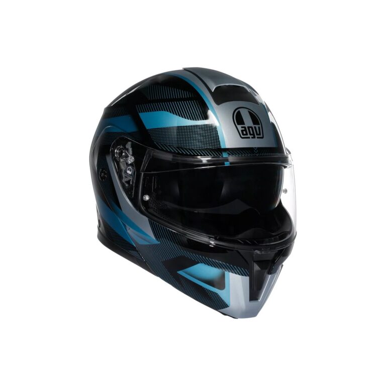 AGV Streetmodular Ledro Mat Sort/Pudderblå