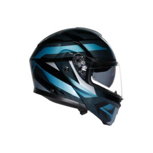 AGV Streetmodular Ledro Mat Sort/Pudderblå