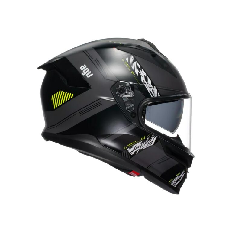 AGV K7 Kyber Mat Grå/Gul Fluo