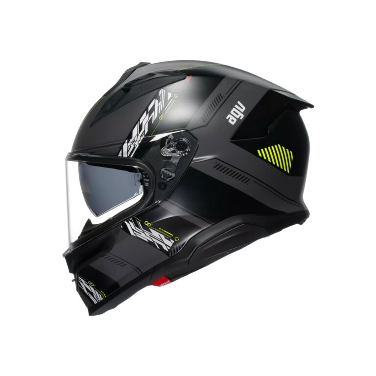 AGV K7 Kyber Mat Grå/Gul Fluo