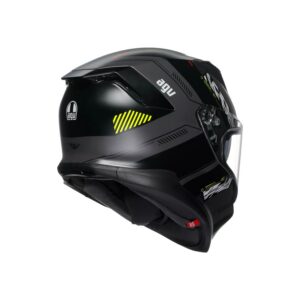 AGV K7 Kyber Mat Grå/Gul Fluo