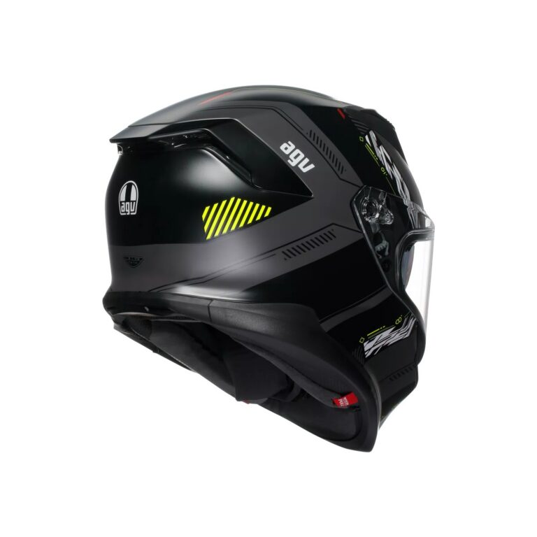 AGV K7 Kyber Mat Grå/Gul Fluo