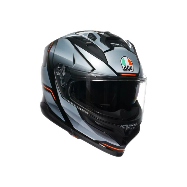 AGV K7 Jaeger Sort/Sølv