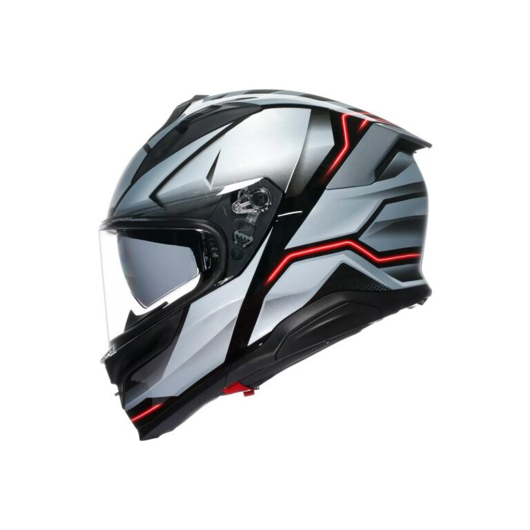 AGV K7 Jaeger Sort/Sølv