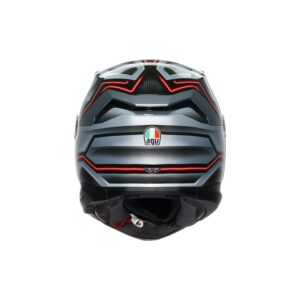AGV K7 Jaeger Sort/Sølv