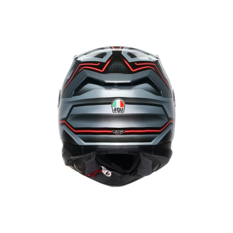 AGV K7 Jaeger Sort/Sølv