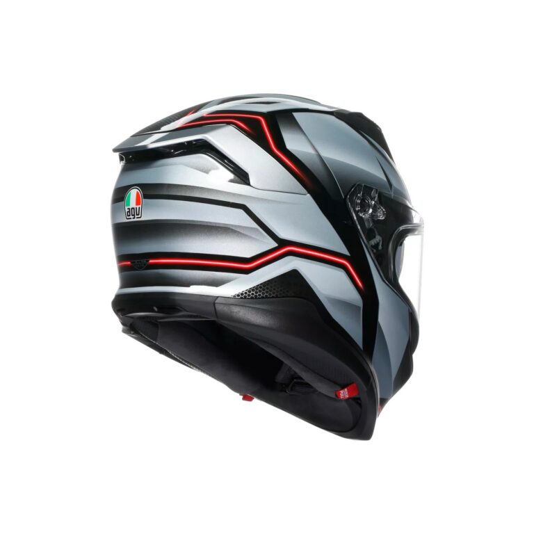 AGV K7 Jaeger Sort/Sølv