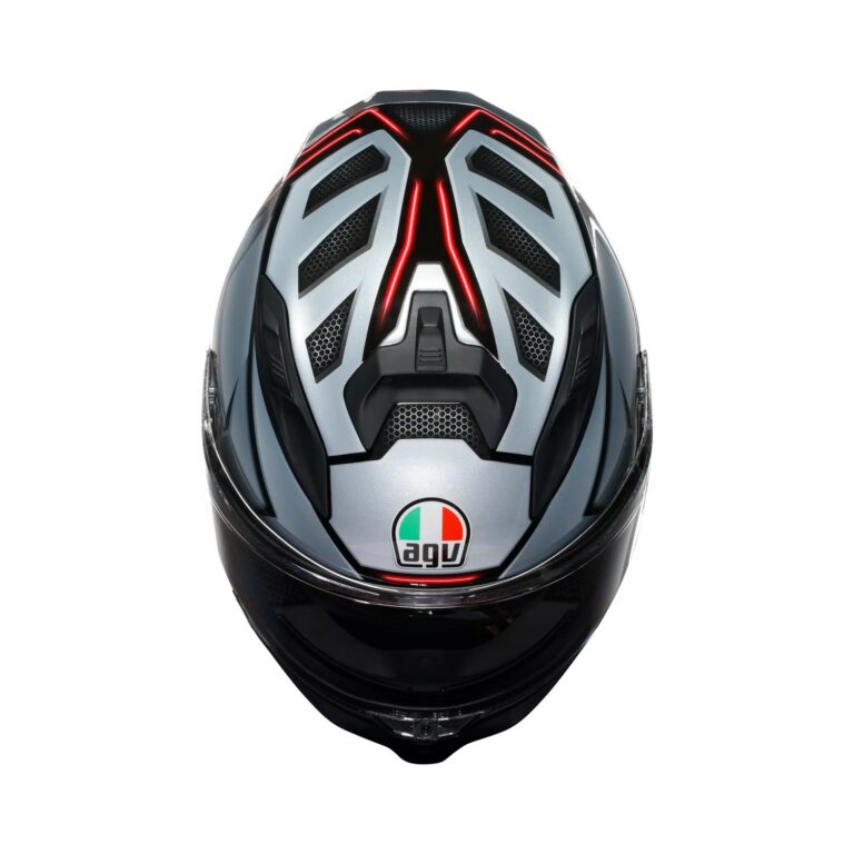 AGV K7 Jaeger Sort/Sølv