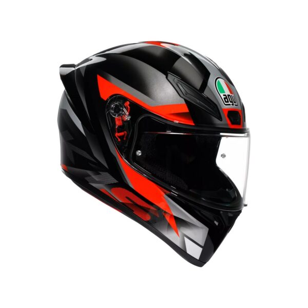 AGV K1 S Fastlap Sort/Grå/Rød