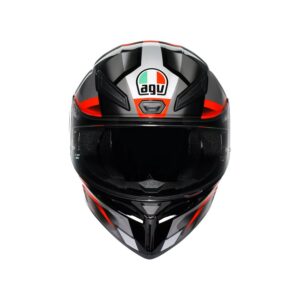 AGV K1 S Fastlap Sort/Grå/Rød