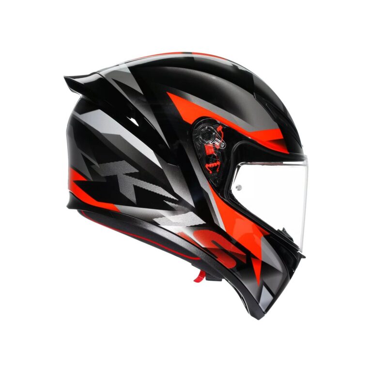 AGV K1 S Fastlap Sort/Grå/Rød