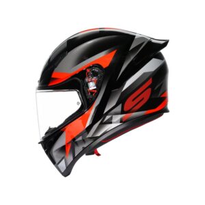 AGV K1 S Fastlap Sort/Grå/Rød