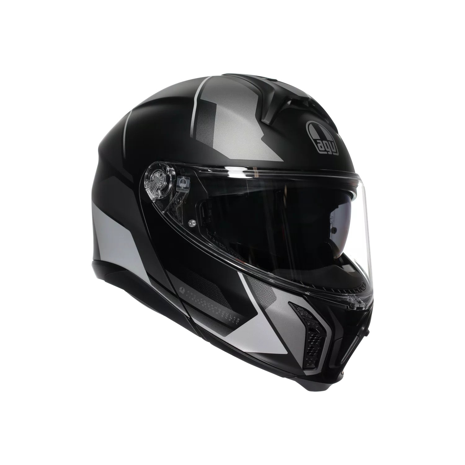 AGV Tourmodular Perception Mat Sort/Sølv