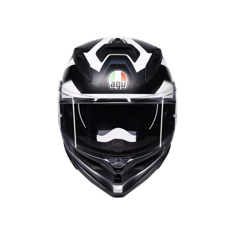 AGV K7 Glimpse Mat Sort/Hvid