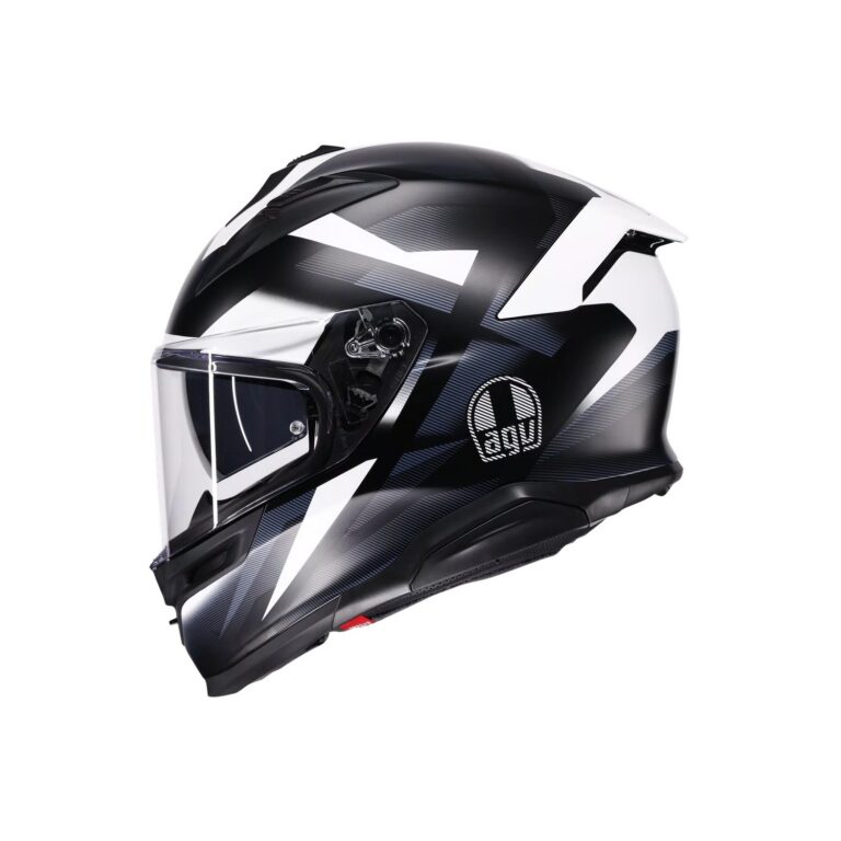 AGV K7 Glimpse Mat Sort/Hvid