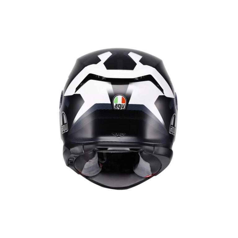 AGV K7 Glimpse Mat Sort/Hvid
